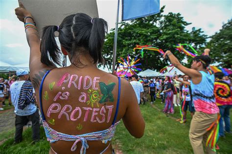 pride march makati|'Free to protest as one': LGBT groups hold 'stronger' .